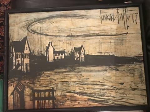 Tasación de la Pintura de Bernard Buffet (1963) – Estado Bueno