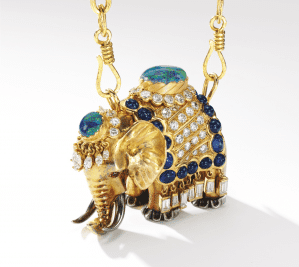 Collar Elefante René Boivin: peritaje y tasación Collar Elefante René Boivin: peritaje y tasación