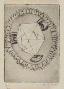 Estampa de Victor Brauner: peritaje y tasación Estampa de Victor Brauner: peritaje y tasación