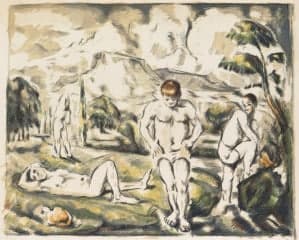 Baigneurs Paul Cézanne : peritaje y tasación Baigneurs Paul Cézanne : peritaje y tasación