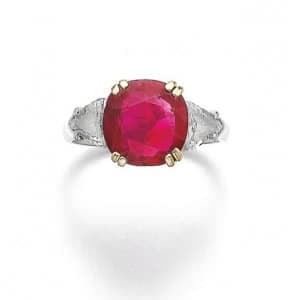 Tasación gratuita de su anillo Chaumet