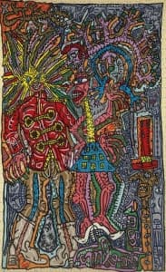 Pintura de Robert Combas: peritaje y tasación Pintura de Robert Combas: peritaje y tasación