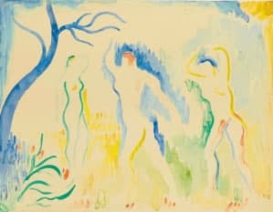 Tabla Baigneuses desnudas de mujer André Derain: peritaje y tasación