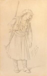 Dibujo de Jean-Léon Gérôme: tasación gratuita Dibujo de Jean-Léon Gérôme: tasación gratuita
