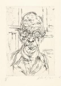 Gravura Litografía Alberto Giacometti: peritaje y tasación