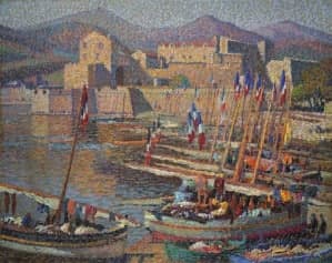 Pintura Collioure Henri Martin: peritaje y tasación