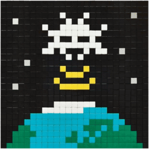 Mosaico original de Invader: peritaje y tasación