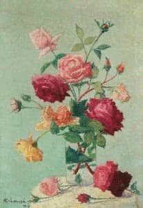 Bouquet Flores Achille Laugé : peritaje y tasación Bouquet Flores Achille Laugé : peritaje y tasación