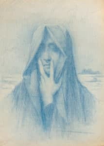 Dibujo de Lucien Lévy-Dhurmer: tasación gratuita Dibujo de Lucien Lévy-Dhurmer: tasación gratuita