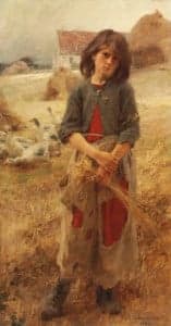 Cuadro de Léon Lhermitte: peritaje y tasación