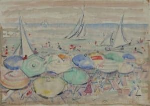 Dibujo de Moses Levy: tasación gratuita