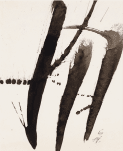 Tinta Kazuo Shiraga: tasación gratuita