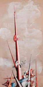 Dibujo de Yves Tanguy: peritaje y tasación