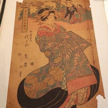 Tasación de grabado japonés gratuita