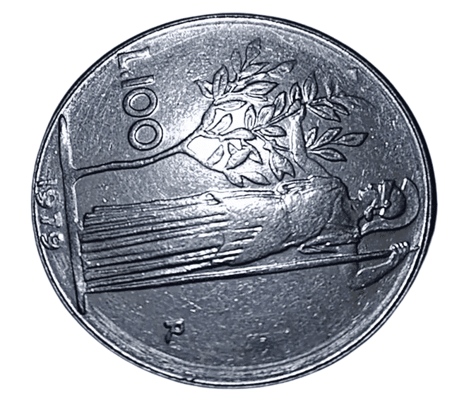 Tasación del valor monetario de la pieza italiana Año 1979 – Una lira asimétrica – Tutorial en video incluido.