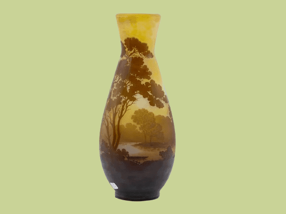 Vaso Gallé: tasación gratuita