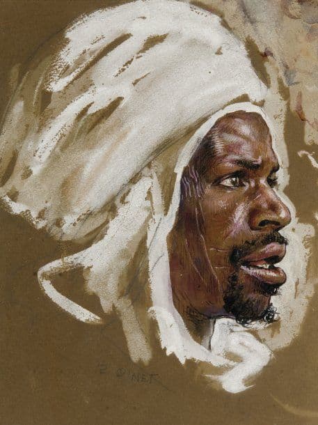 Dibujo de Etienne Dinet – tasación gratuita
