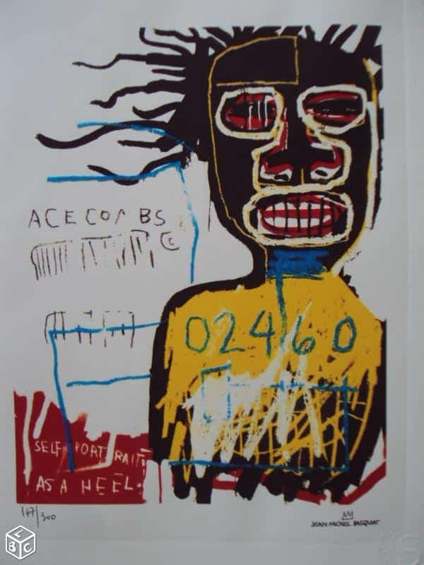 Descubra la tasación de una litografía de Jean-Michel Basquiat
