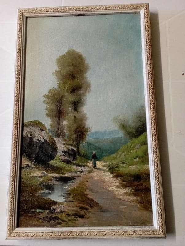Tasación de la obra “Cuadro sobre lienzo” de ?evigne