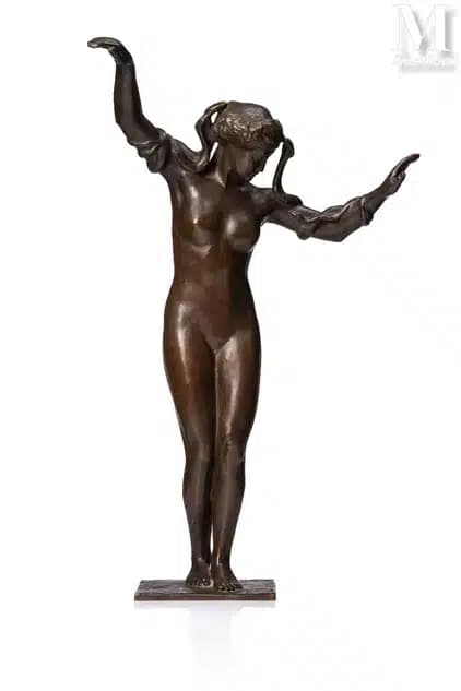 Tasación de una escultura, bailarina con serpientes, de Paul Landowski (1875-1961)