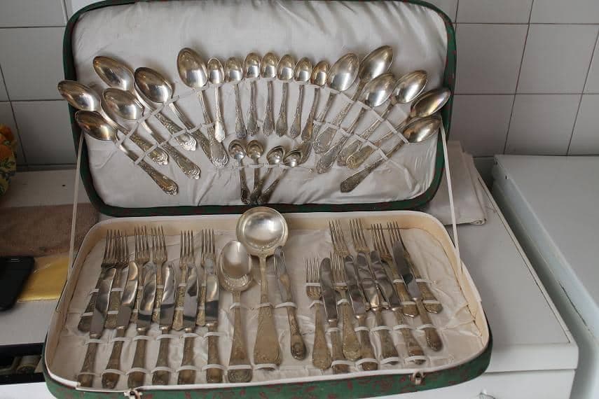 Tasación de una cubertería