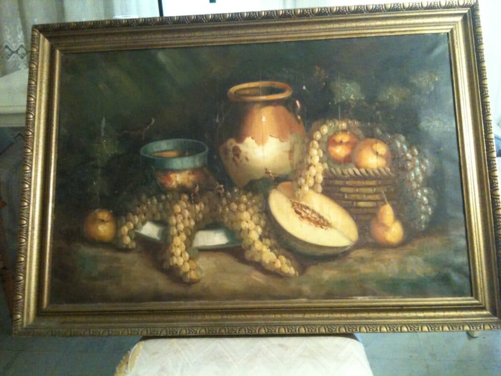 Tasación de una pintura de Lucas Victor Schaefels