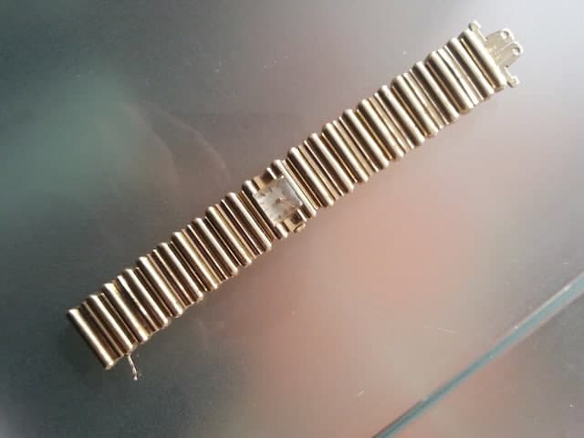 Tasación de un reloj de pulsera Zenith en oro de los años 40, articulado y numerado, comprado en Christie’s en 1992