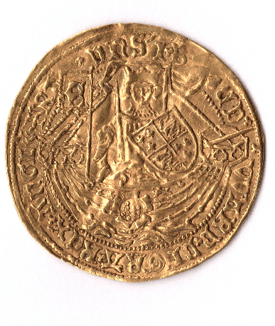 Tasación de dos piezas históricas: Noble de Oro a la rosa y Ángel de Oro, ambas de la época de Eduardo IV.