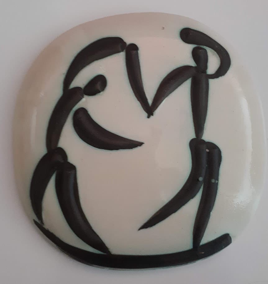 Tasación de una Placa Cerámica Decorada Picasso Bailarines – Edición Madoura 1956