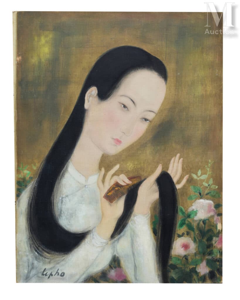 Pintura sobre seda Le Pho: peritaje y tasación