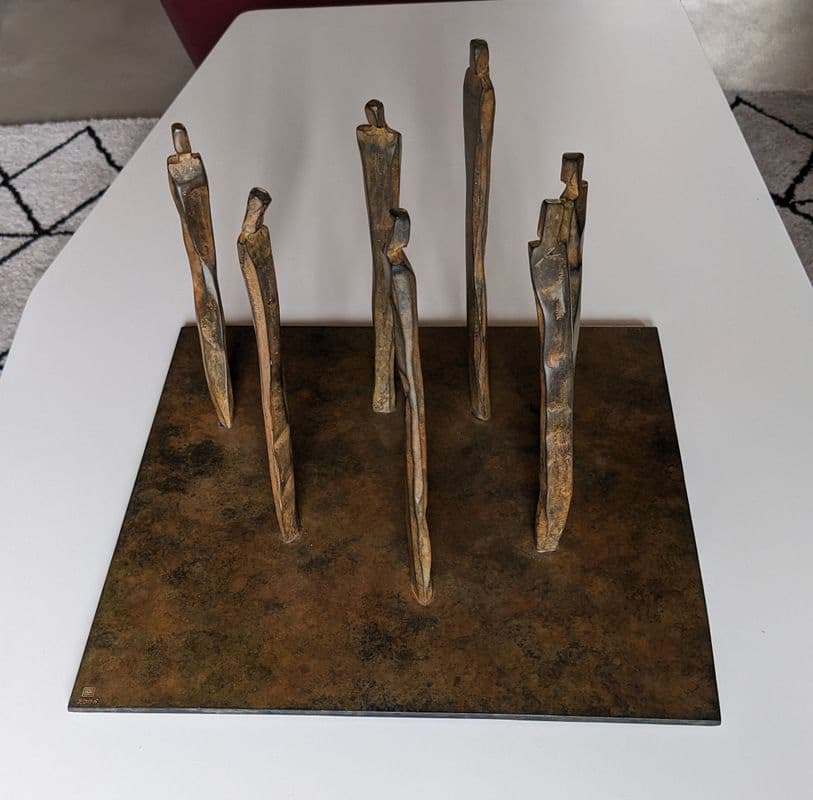 Tasación del valor de la escultura única “Evasion” de 2006 por la artista francesa Laurence Bonnel, adquirida en 2008