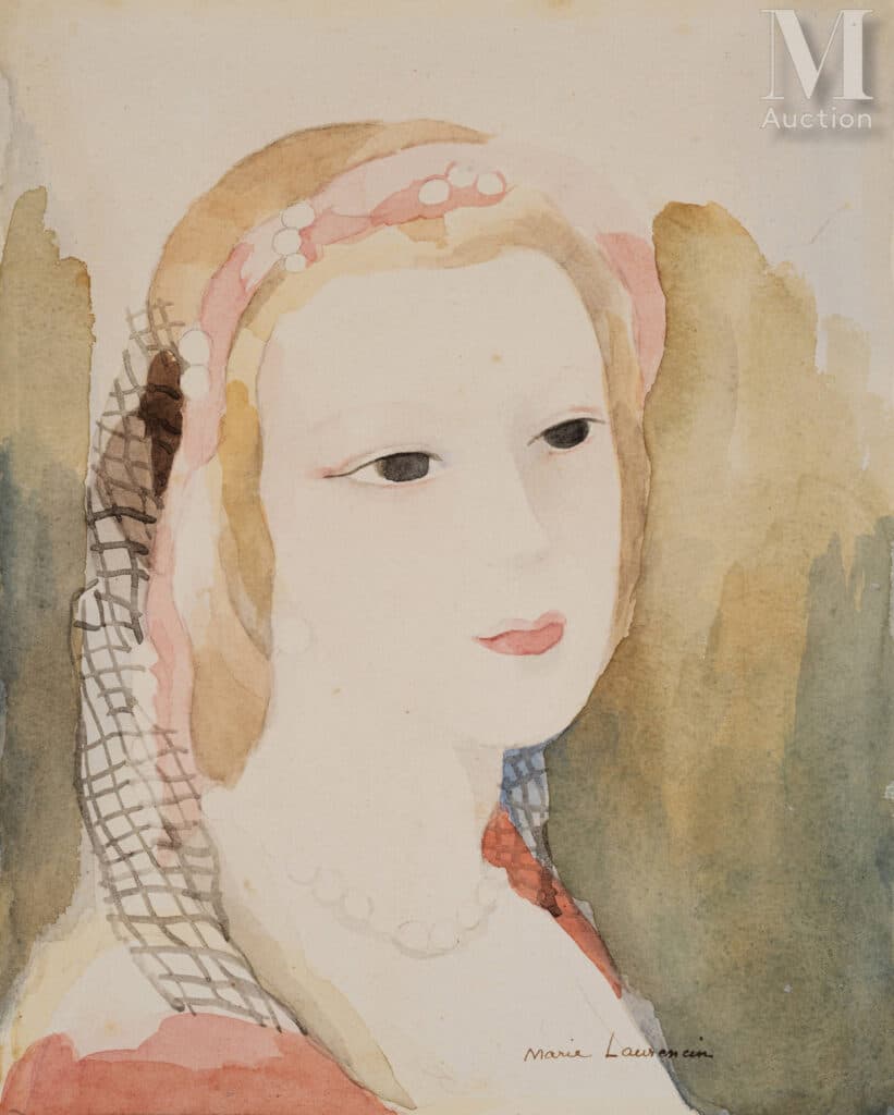 Tabla de Marie Laurencin: peritaje y tasación Tabla de Marie Laurencin: peritaje y tasación