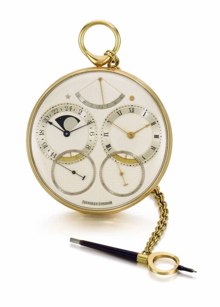 ¿Cómo estimar un reloj George Daniels?
