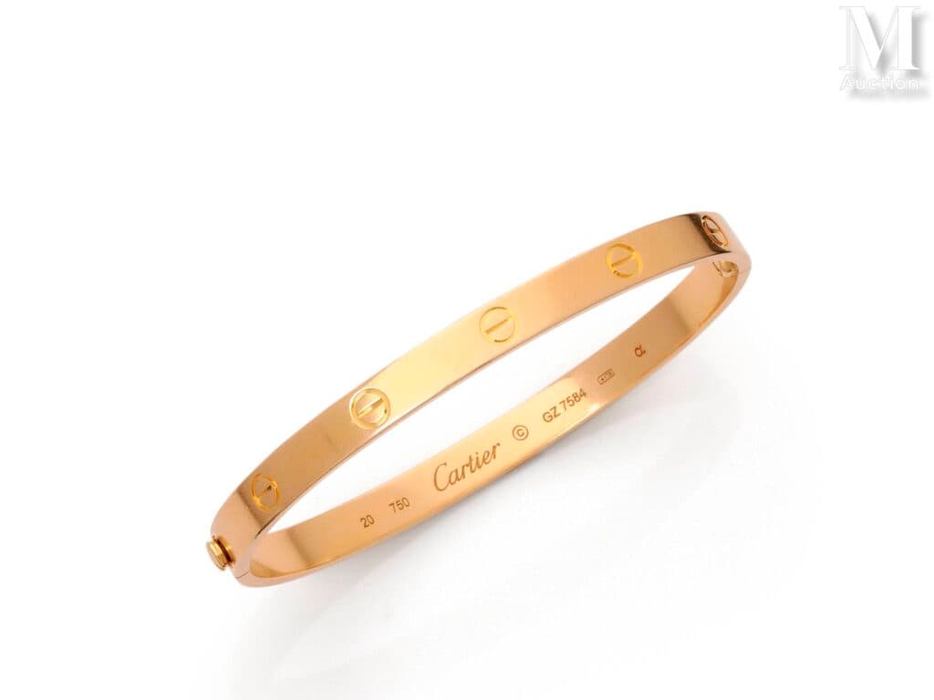 Pulsera Love Cartier: peritaje y tasación Pulsera Love Cartier: peritaje y tasación