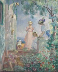 Pintura de Henri Lebasque: peritaje y tasación