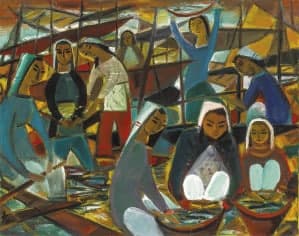 Pintura Lin Fengmian: peritaje y tasación