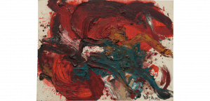 Pintura de Kazuo Shiraga: peritaje y tasación