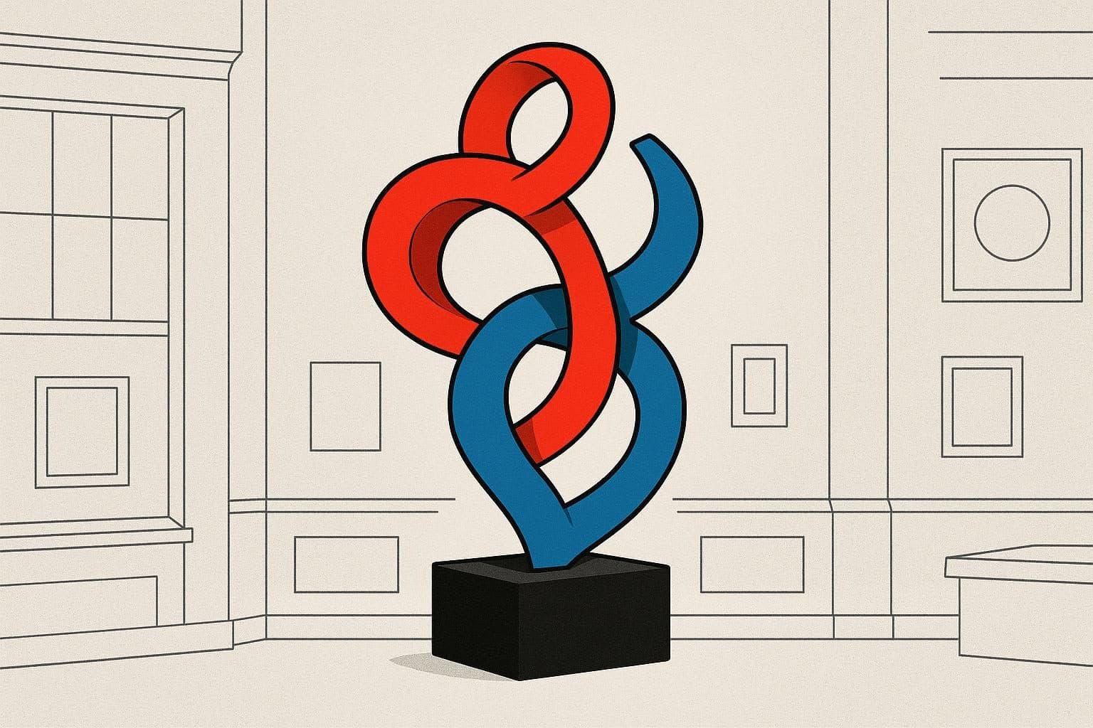 Escultura abstracta