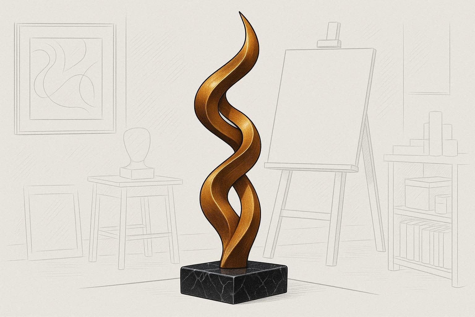 Escultura moderna