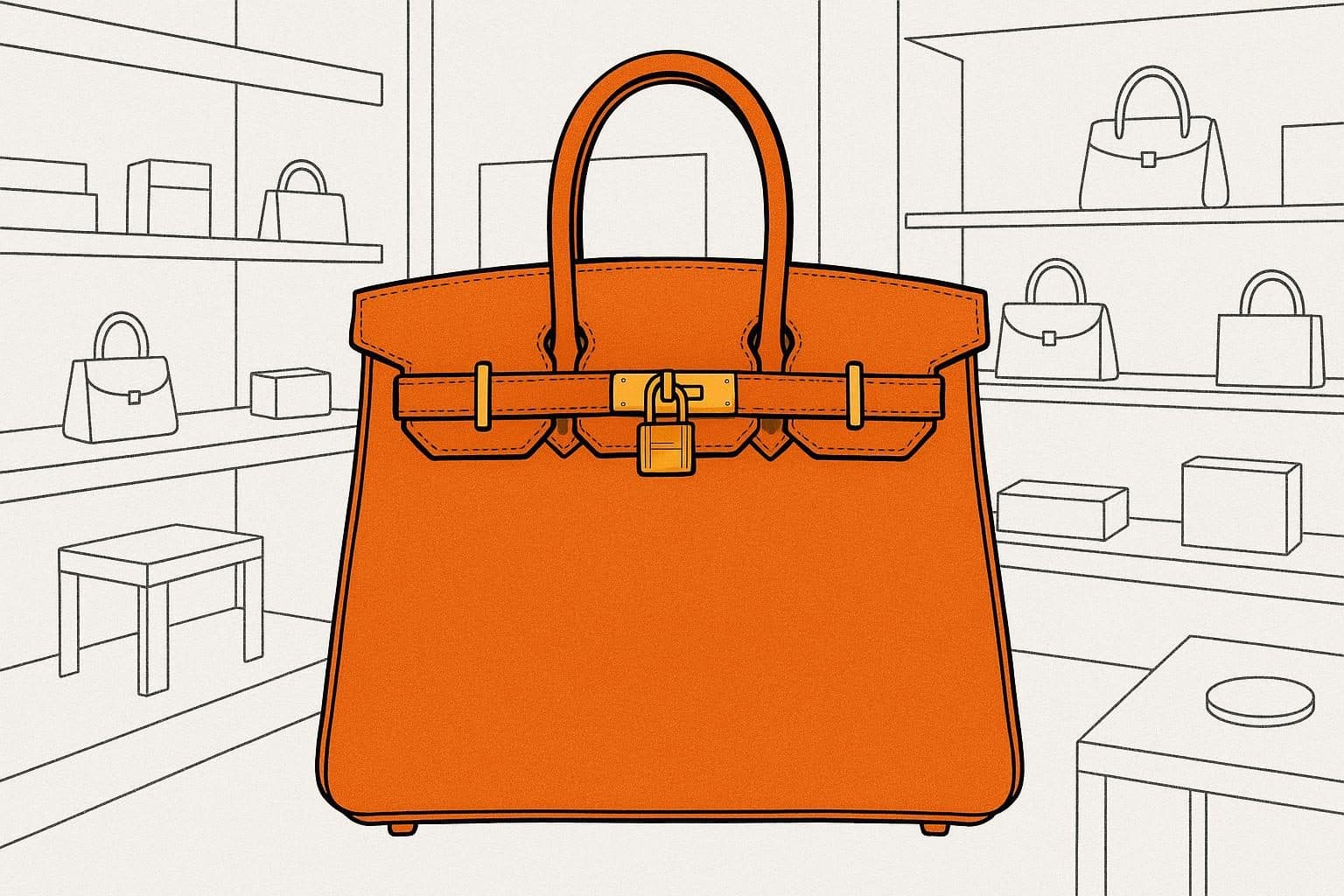 Moda, bolso y accesorio