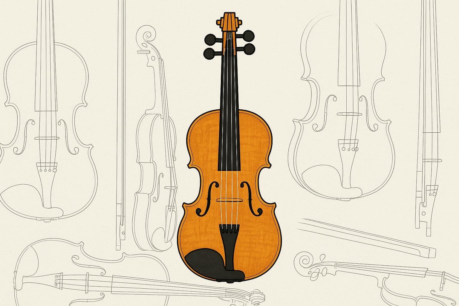 Violín italiano