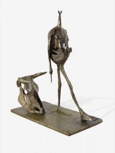 Escultura de bronce de Germaine Richier Escultura de bronce de Germaine Richier