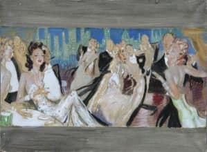Dibujo de Jean-Gabriel Domergue: peritaje y tasación Dibujo de Jean-Gabriel Domergue: peritaje y tasación