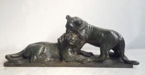Escultura León Roger Godchaux: peritaje y tasación Escultura León Roger Godchaux: peritaje y tasación