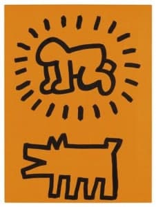 Dibujo a Tinta de Keith Haring: peritaje y tasación Dibujo a Tinta de Keith Haring: peritaje y tasación
