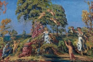 Obra mitológica de Ker-Xavier Roussel: peritaje y tasación Obra mitológica de Ker-Xavier Roussel: peritaje y tasación