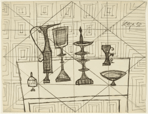 Dibujo Tinta Francis Newton Souza: tasación gratuita Dibujo Tinta Francis Newton Souza: tasación gratuita