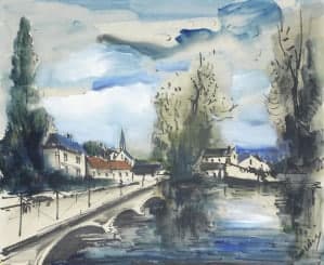 Dibujo de Maurice de Vlaminck: peritaje y tasación Dibujo de Maurice de Vlaminck: peritaje y tasación