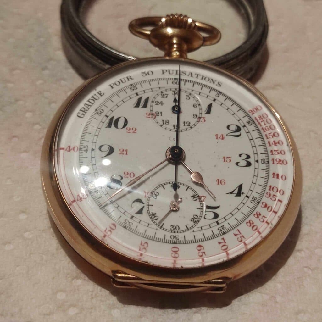 Tasación Reloj de bolsillo Cronómetro Médico ORO 18K Funcional – Antiguo