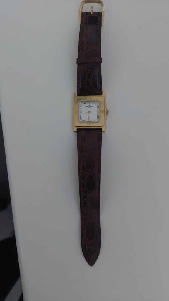 Tasación del valor de un reloj Baume & Mercier en oro en muy buen estado
